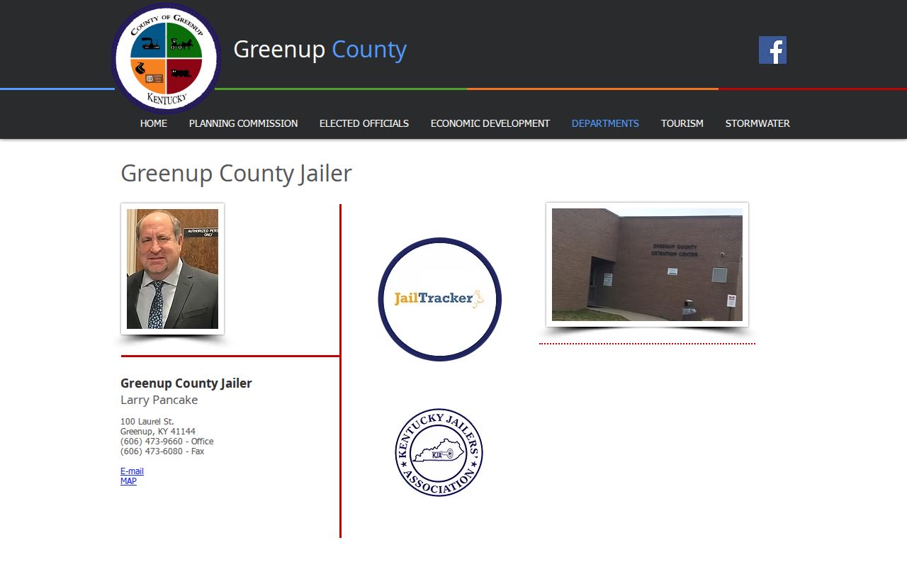 Greenup County Detention Center jail roster contact